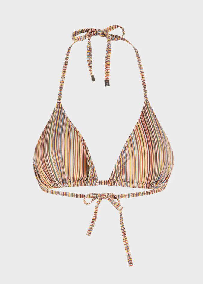 Women S Signature Stripe Bikini Set