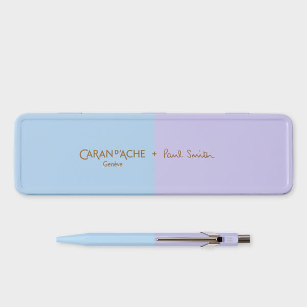 Caran D'ache Purple Caran D'ache + Paul Smith - 849 Blue & Ballpoint Pen,