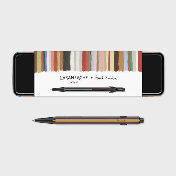 Caran D'ache Black Caran D'ache + Paul Smith - 849 'Signature Stripe' Ballpoint Pen,