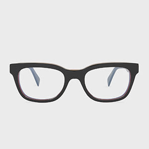 Paul Smith Black 'meade' Spectacles Multicolour