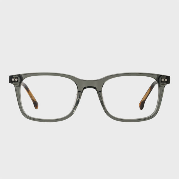 Paul Smith Havana Crystal Grey 'ferguson' Spectacles Multicolour In Gray