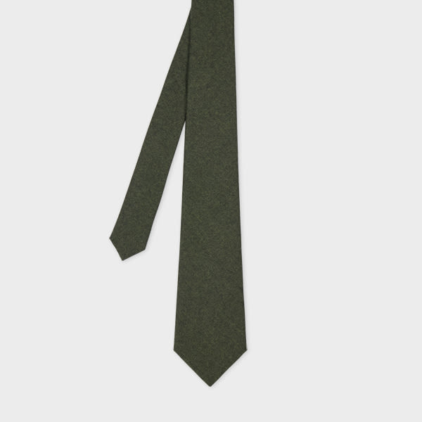 Paul Smith Speckled-lining Merino Wool-cashmere Blend Tie