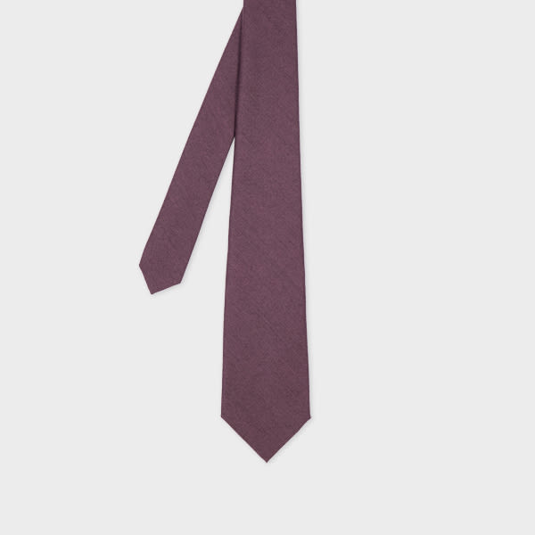 Paul Smith Speckled-lining Merino Wool-cashmere Blend Tie