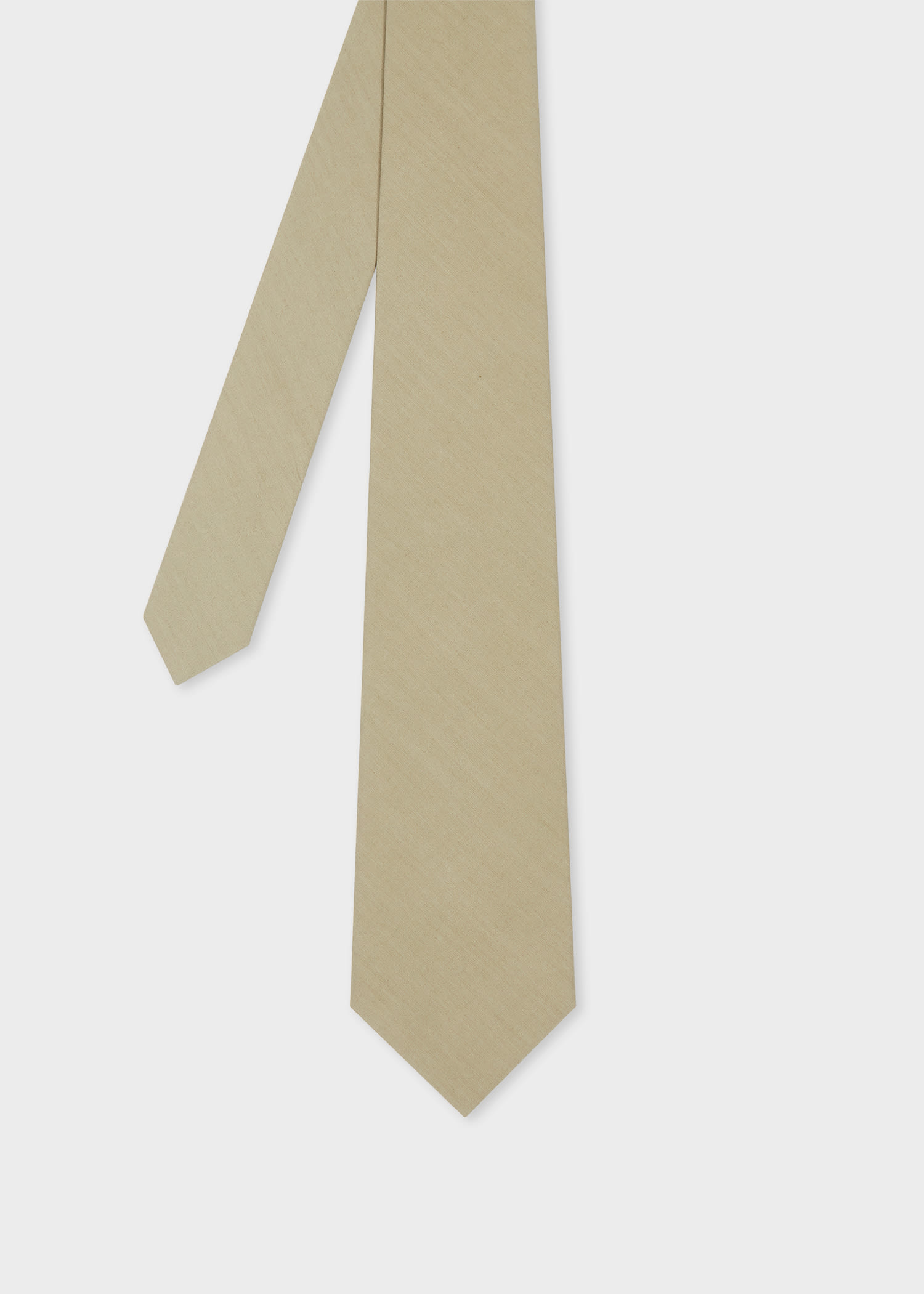 Paul Smith Cotton Green Tie In Green