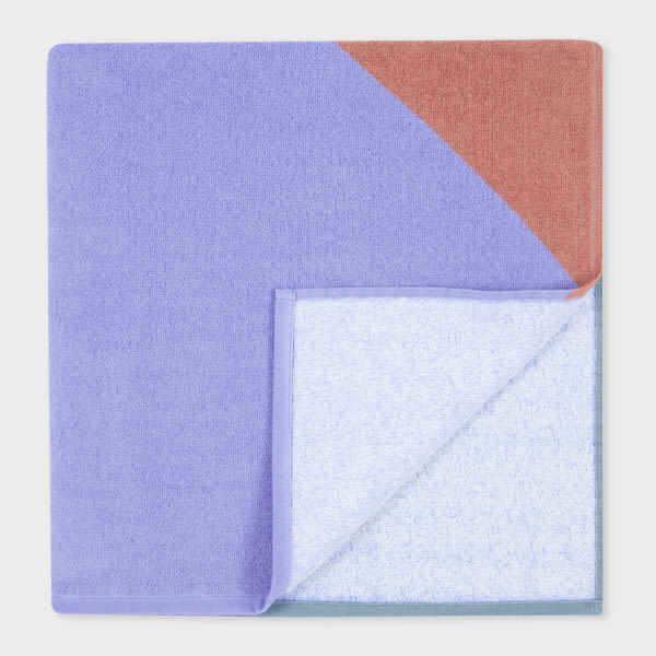 Paul Smith 'sun Ray' Beach Towel Purple In Purple