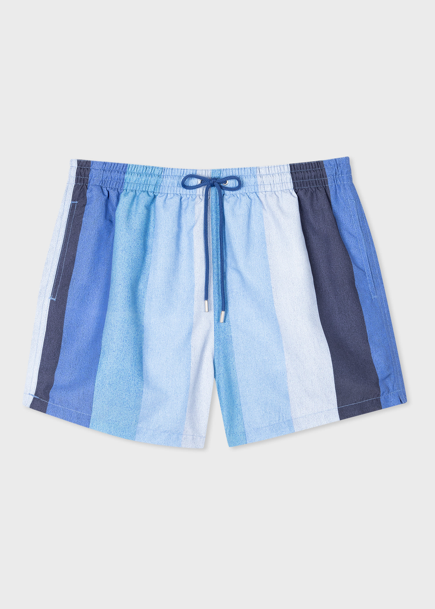 Paul Smith Blue 'Big Stripe' Swim Shorts