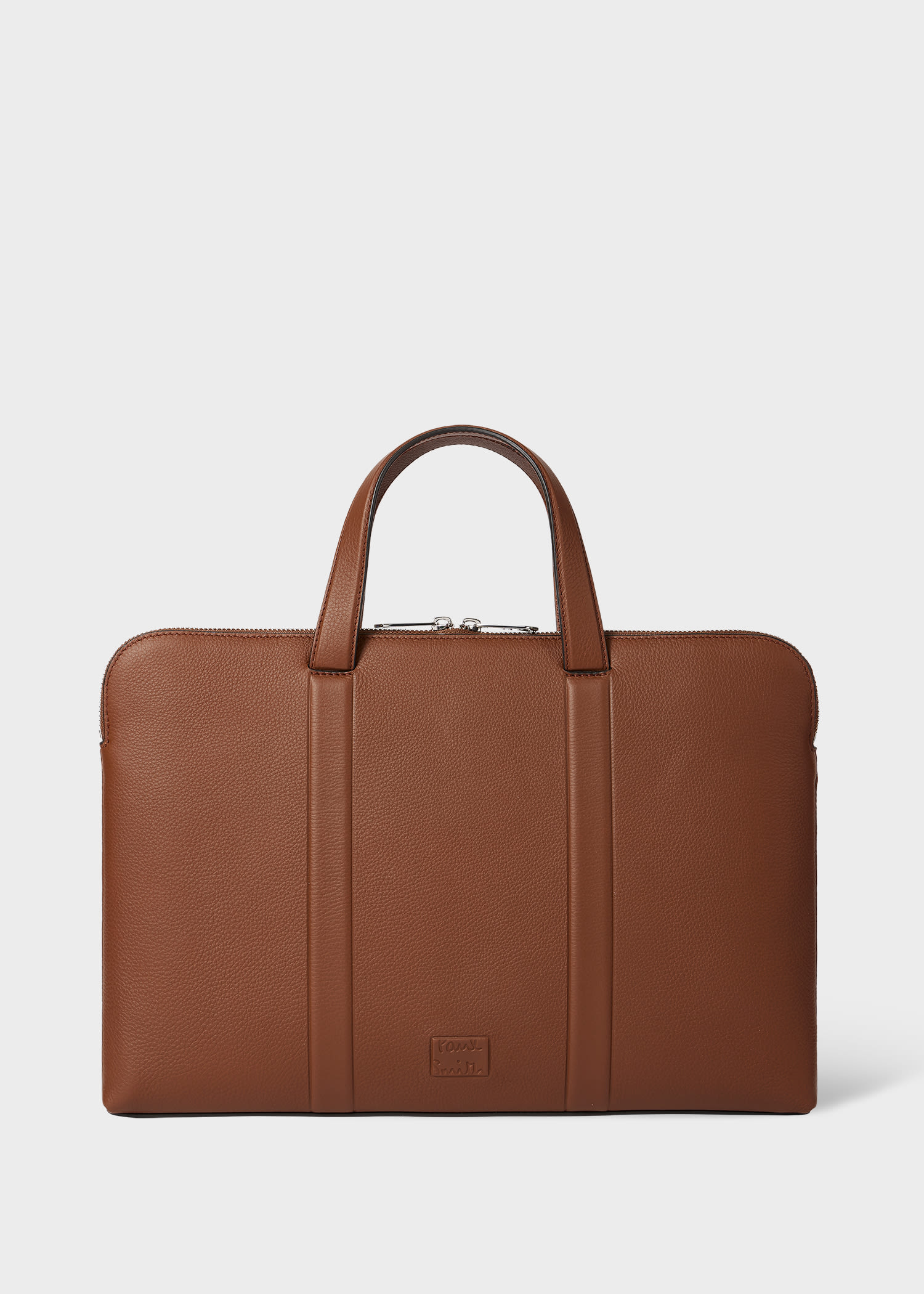 Paul Smith Tan Slim Leather Folio Brown