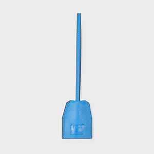 Paul Smith Blue Bright Leather Keyring,