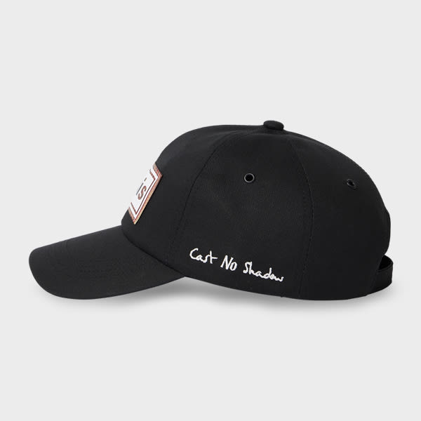 Paul Smith X Oasis - Black 'signature Stripe' Logo Cap In Black