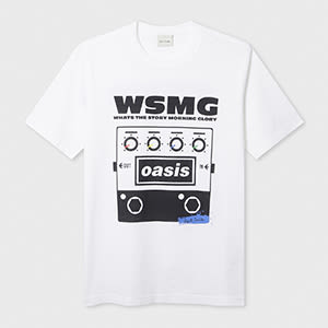 Paul Smith X Oasis - White Wsmg Print T-shirt In White