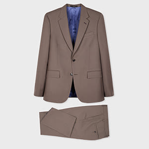 Paul Smith The Soho - Tailored-fit Grey Wool 'a Suit To Travel In' In Grey