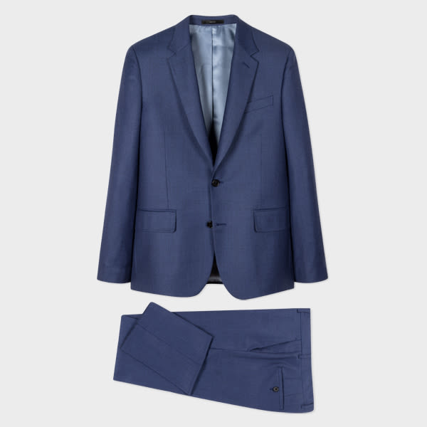 Paul Smith The Soho - Tailored-Fit Blue Birdseye Wool Suit