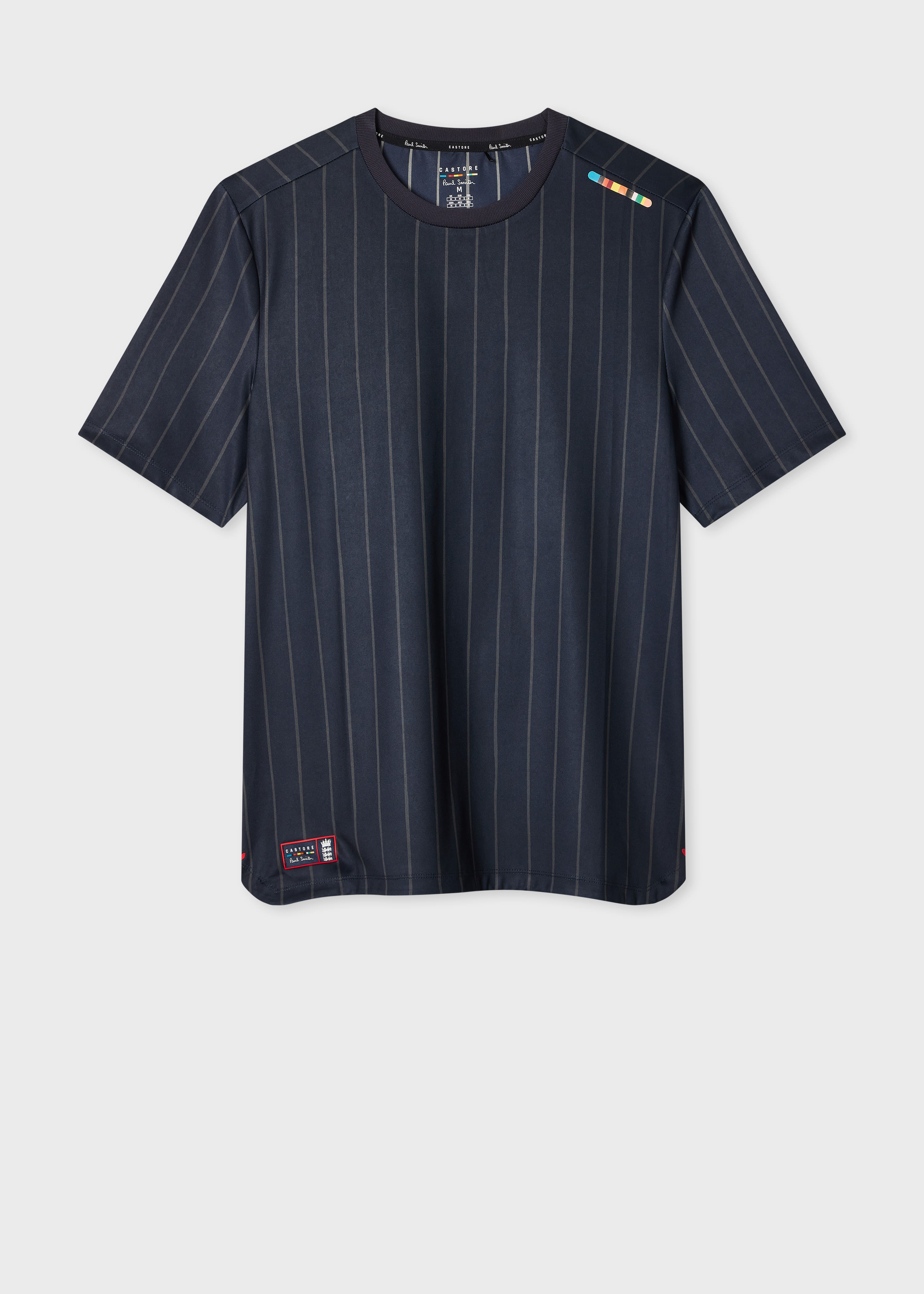 Paul Smith Paul Smith   Castore - Night Sky Pinstripe T-Shirt Blue
