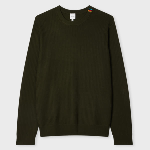 Paul Smith Organic-cotton Jumper In Black