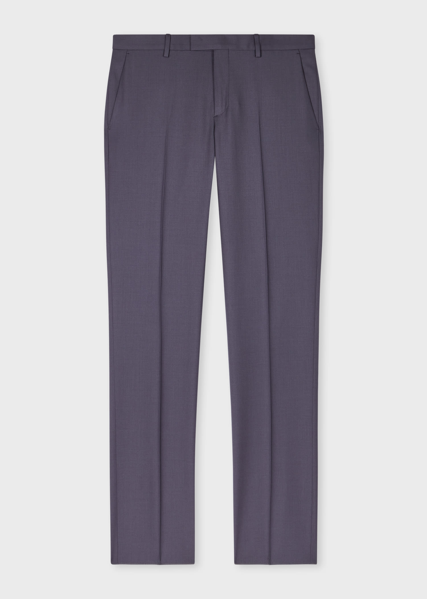 Paul Smith Mens Slim Fit Trouser Purple In Purple