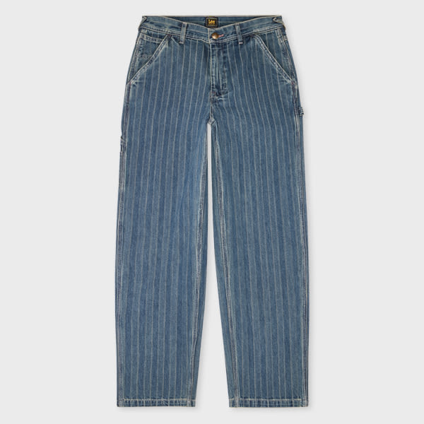 Lee + Paul Smith Paul Smith + Lee Mid-wash Carpenter Pants Blue In Blue