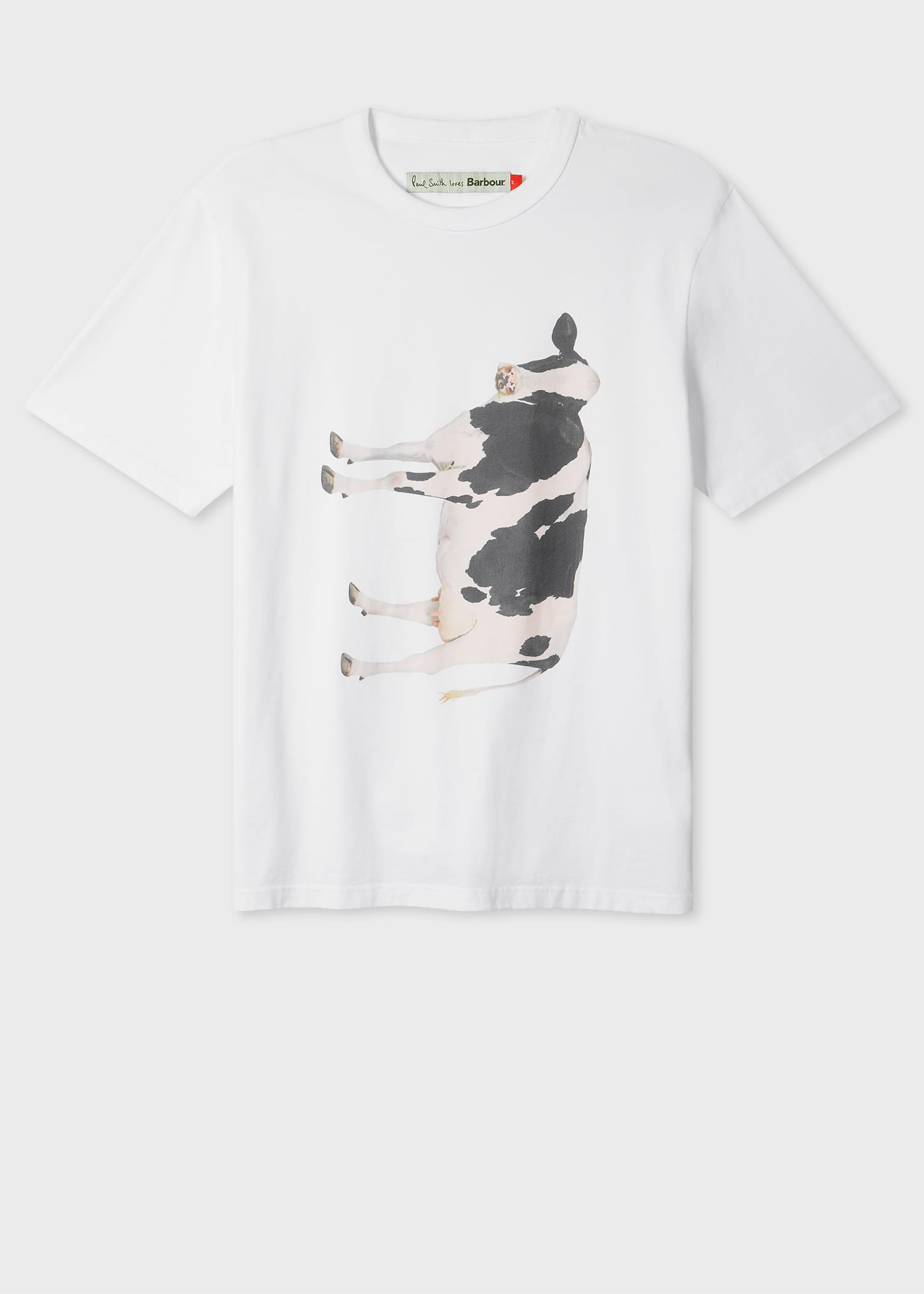 Paul Smith Graphic-print Crew-neck T-shirt In White