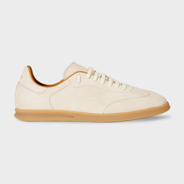 Paul Smith Cream 'Bailey' Trainers White