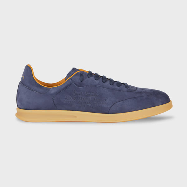 Paul Smith Navy 'bailey' Trainers Blue