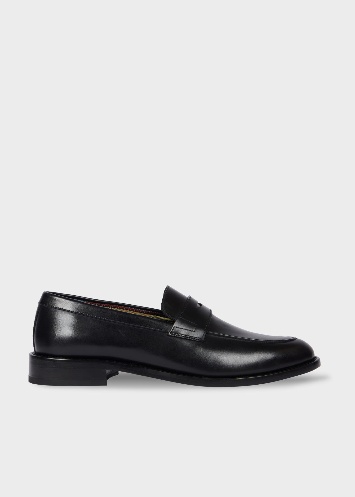 Paul Smith Black Leather 'Benito' Loafers