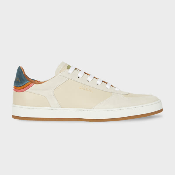 Paul Smith Ecru 'destry' Trainers White In White