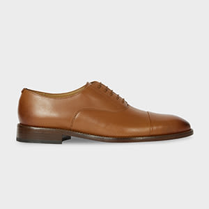 Paul Smith Leather Tan 'garson' Shoes Brown In Brown