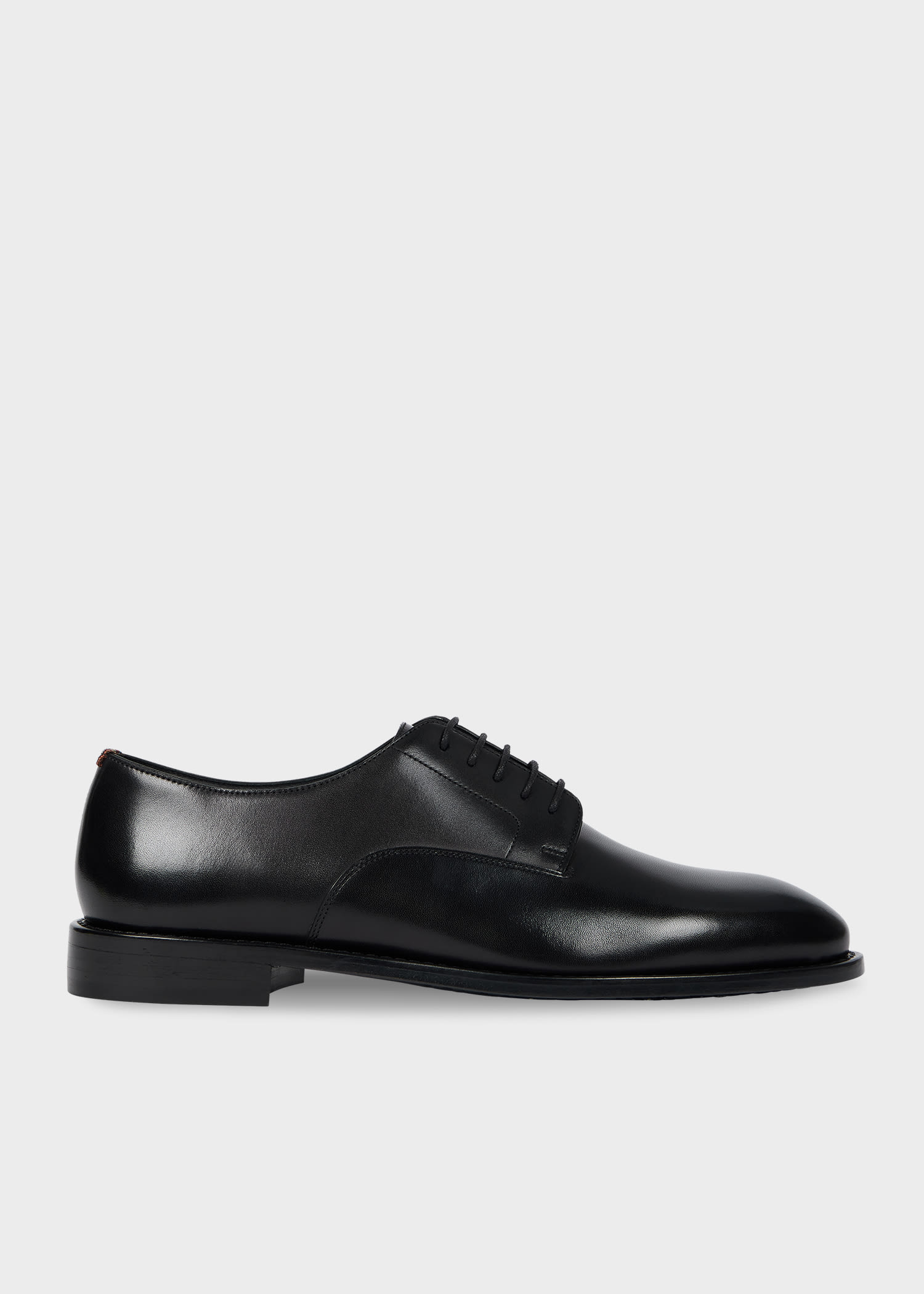 Paul Smith Black Leather 'jason' Shoes In Black