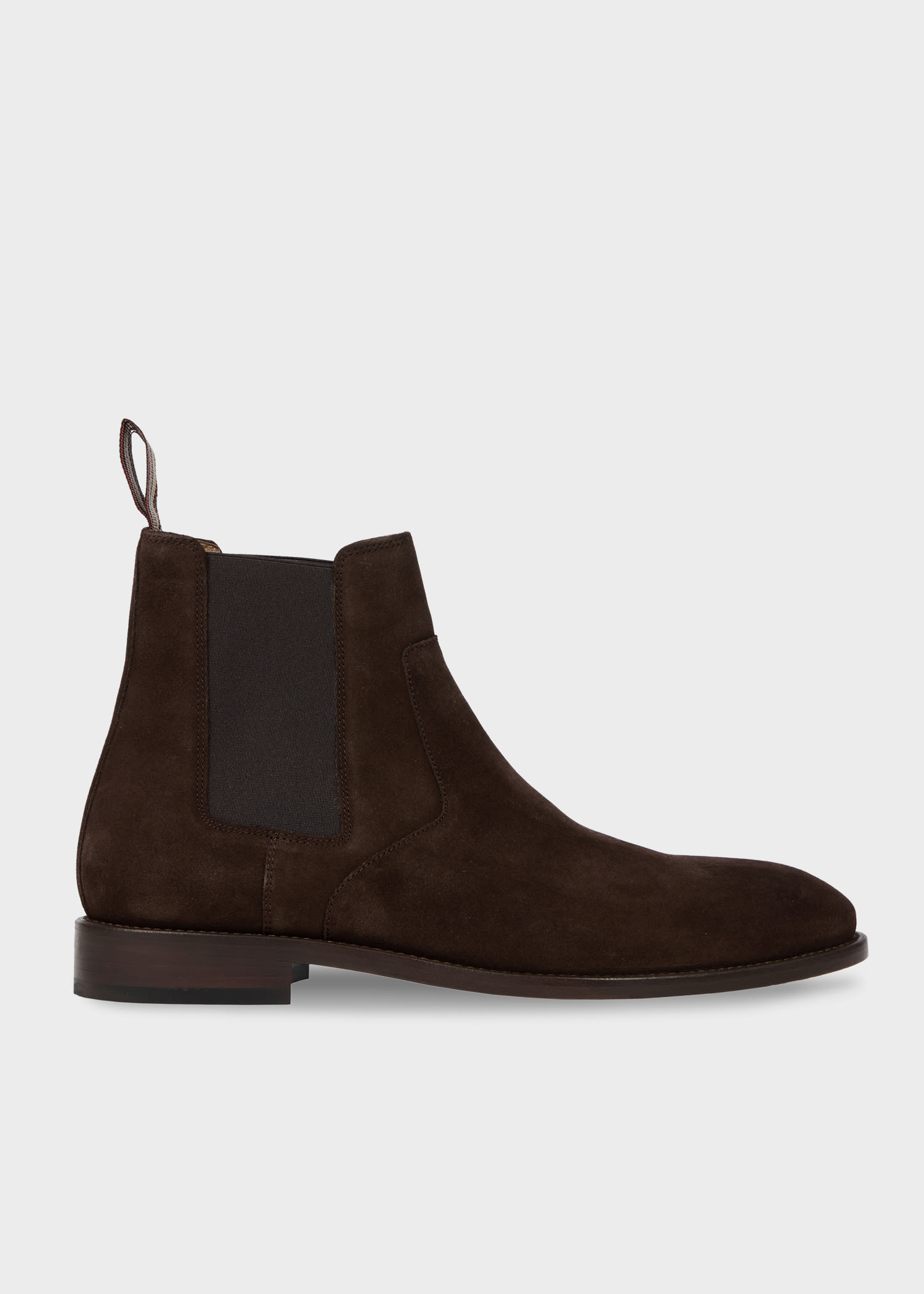 Paul Smith Brown Suede Lawson Chelsea Boots In Brown