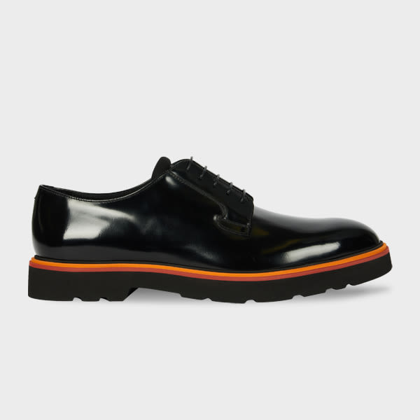 Paul Smith Black Leather 'Ras' Shoes,