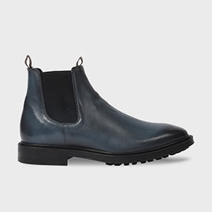 Paul Smith Anthracite 'Sidney' Boots Grey