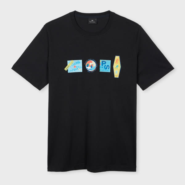 Ps By Paul Smith Ps Paul Smith Regular Fit T-shirt In Black