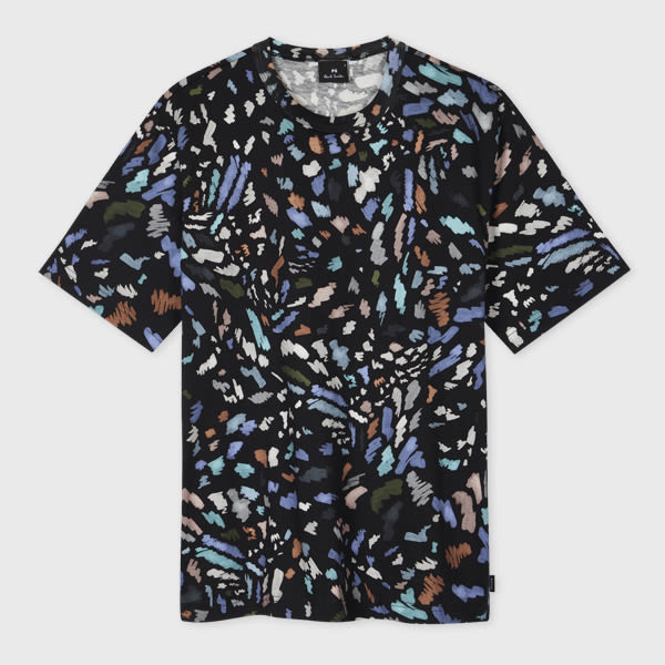 PS Paul Smith Black 'Doodle' Print T-Shirt