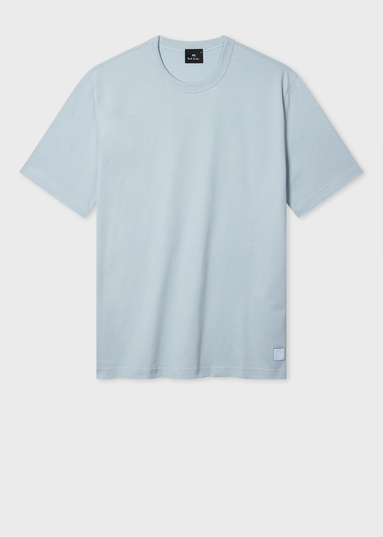 PS Paul Smith Light Blue Casual-Fit Organic Cotton T-Shirt