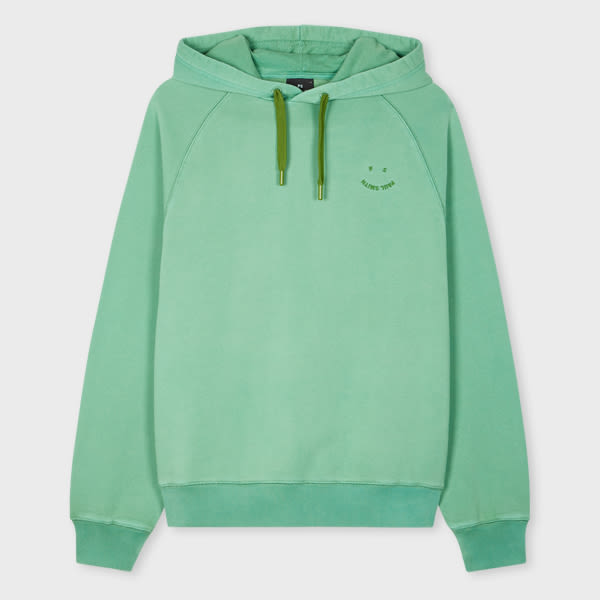 PS Paul Smith Washed Green 'Happy' Hoodie