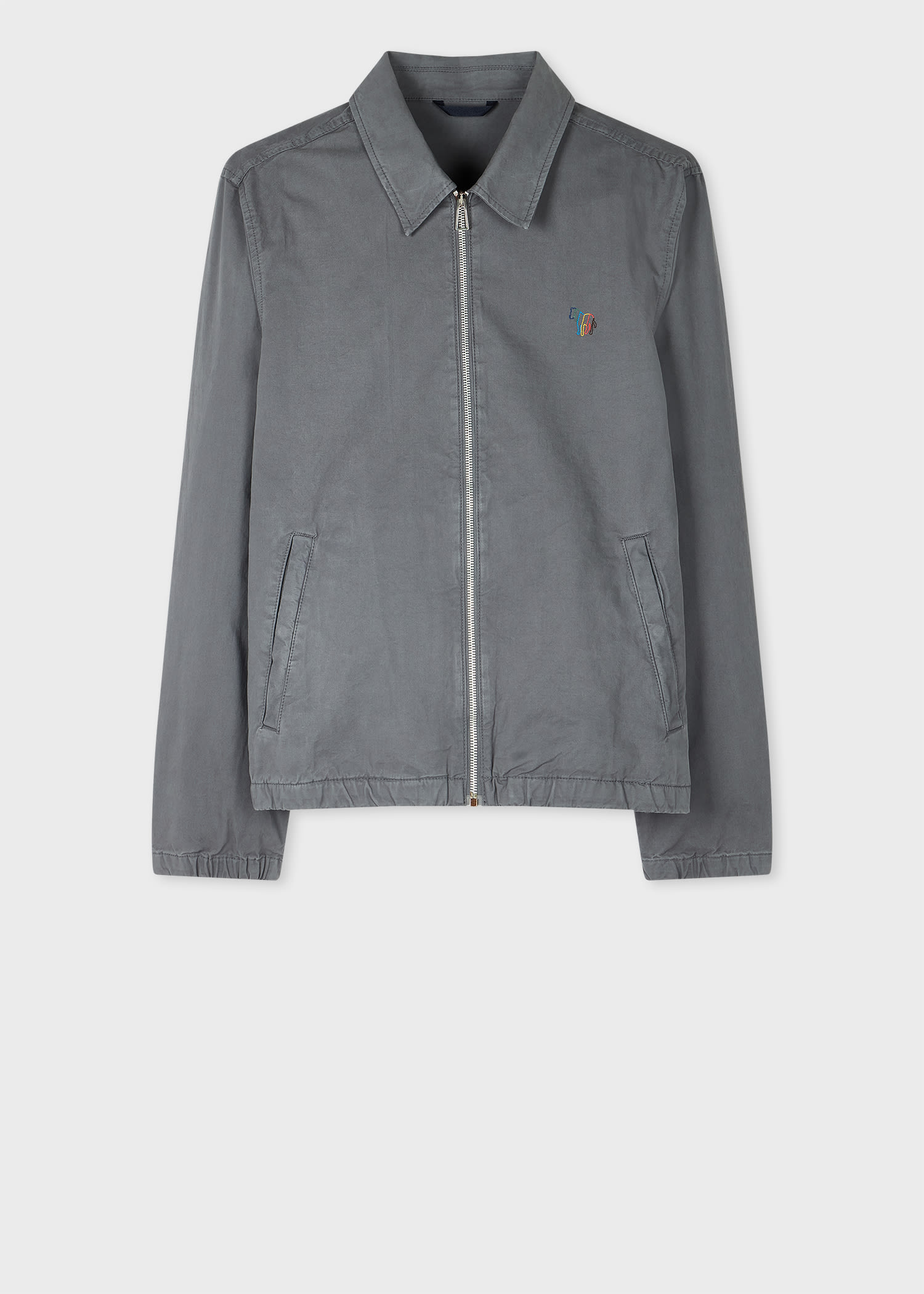 Ps By Paul Smith Mens Unlined Coaches Jkt Grey In Grey