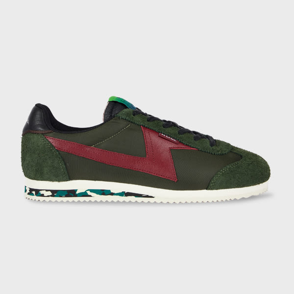 PS Paul Smith Dark Khaki 'Atlanta' Trainers Brown