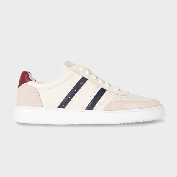 Ps By Paul Smith Cream 'birch' Trainers White In White