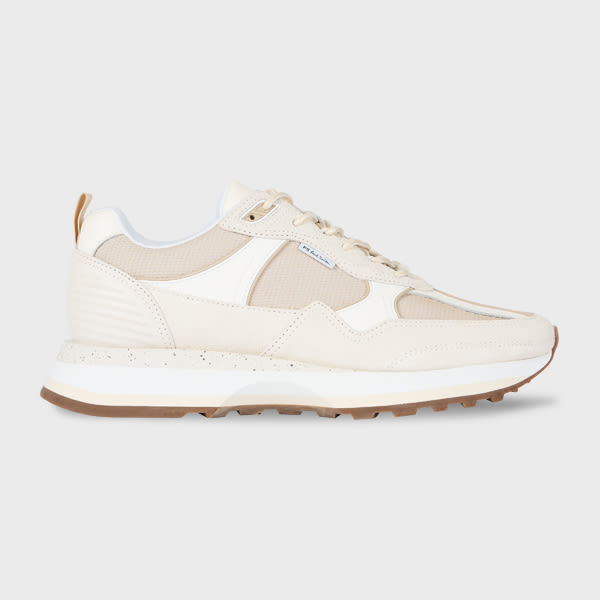 Ps By Paul Smith White Suede 'banks' Trainers In White