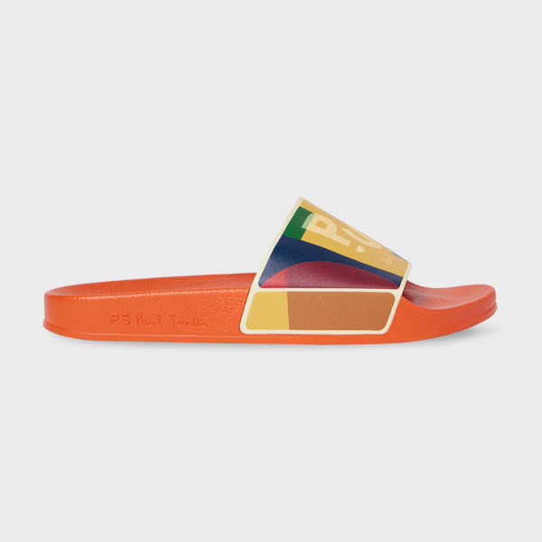 PS Paul Smith Multicolour 'Zed' Colourblock Slides