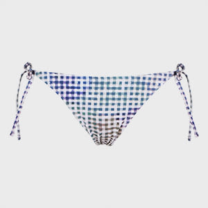 Paul Smith Women's Mauve Check Bikini Bottoms Purple