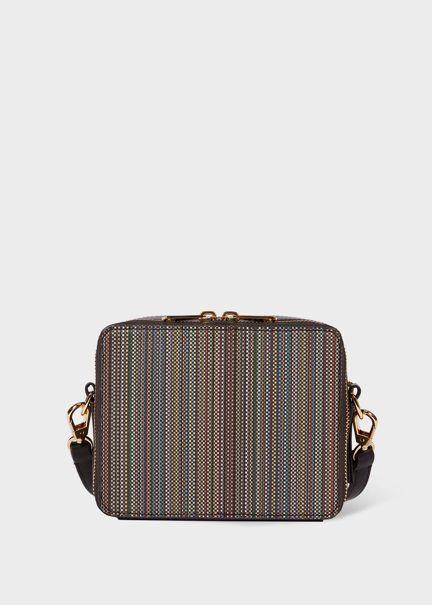 Paul Smith Women's 'signature Stripe' Camera Bag Multicolour In Multi