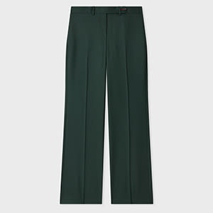 Paul Smith Women's A Suit To Travel In - Dark Green Bootcut Trousers