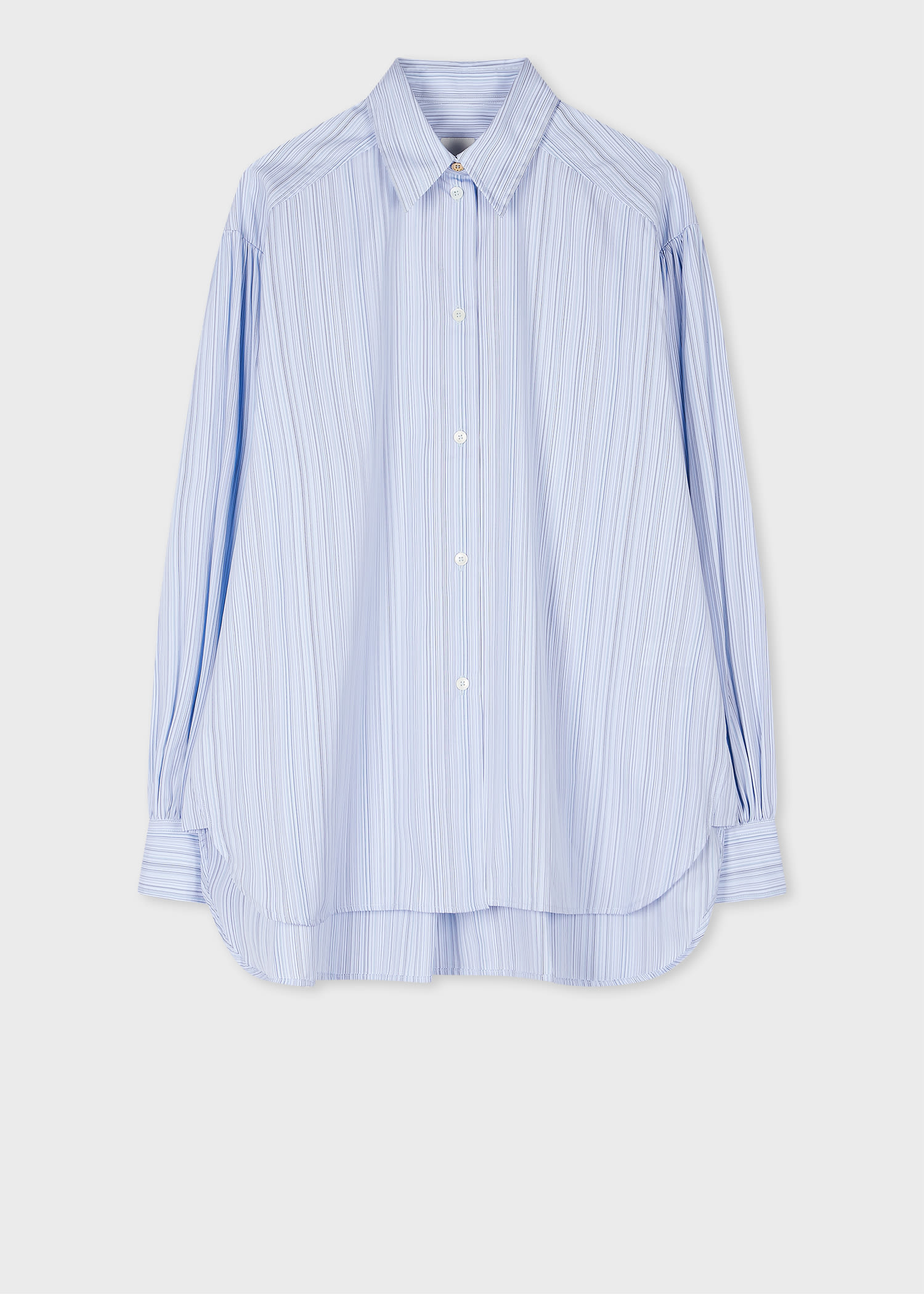 Paul Smith Striped Shirt In Blue