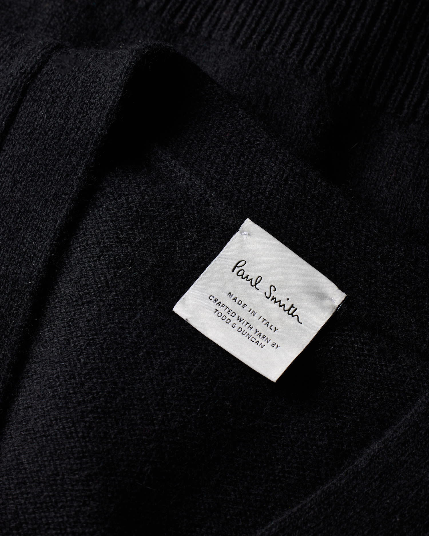 Paul Smith Women's Black Cashmere Knitted Cardigan In Black