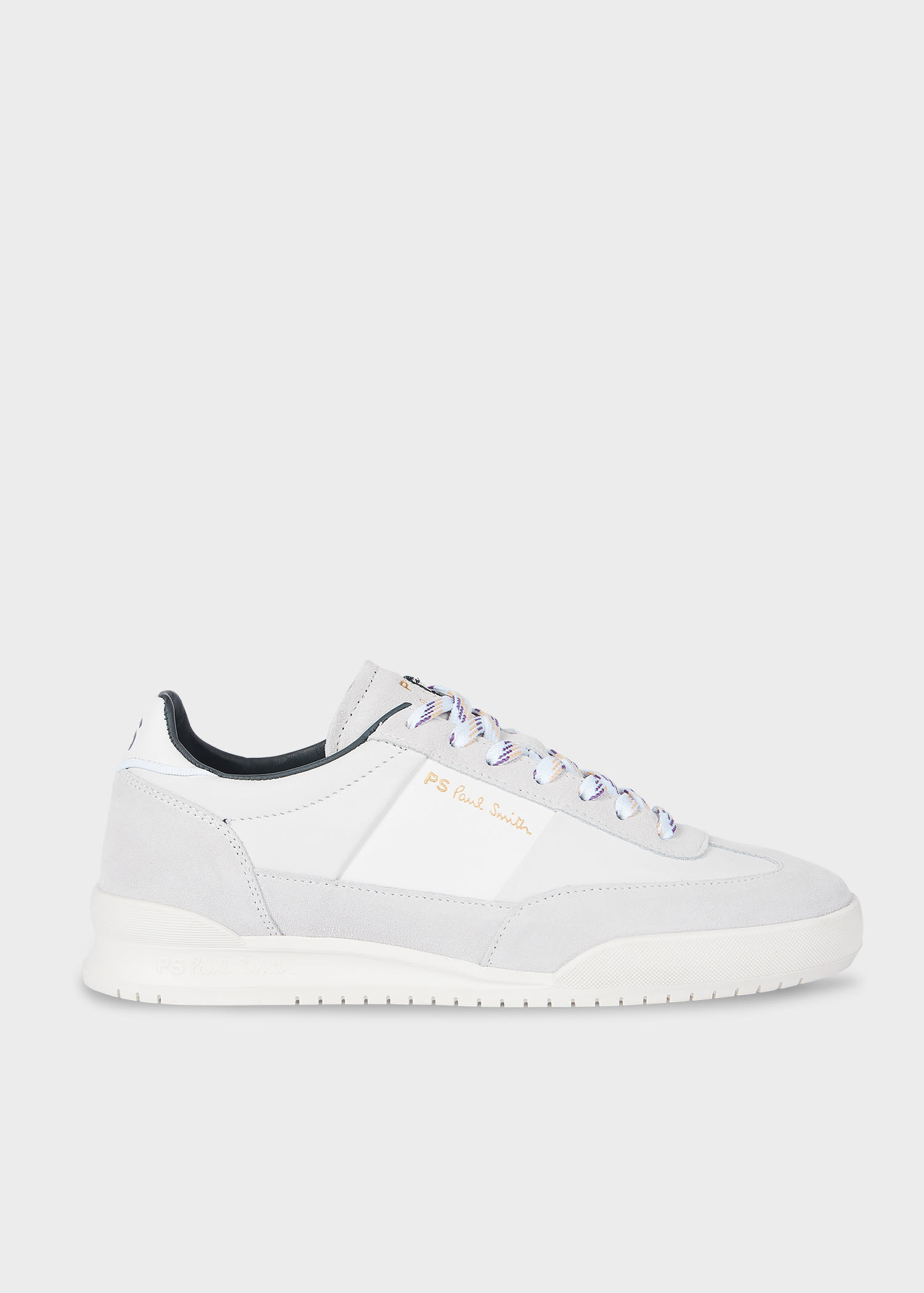 Paul Smith Women's White Nubuck Leather 'Dover' Trainers