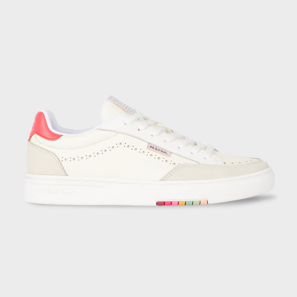 Paul Smith Women's White 'Hillstar' Trainers