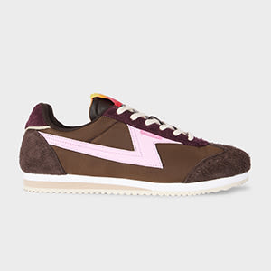 Paul Smith Women's Dark Brown 'jasmine' Trainers In Brown