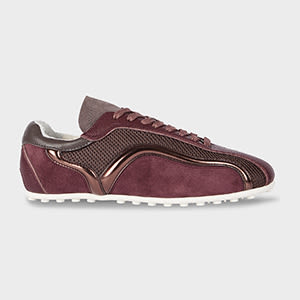 Paul Smith Women's Burgundy 'rochelle' Trainers Red In Red
