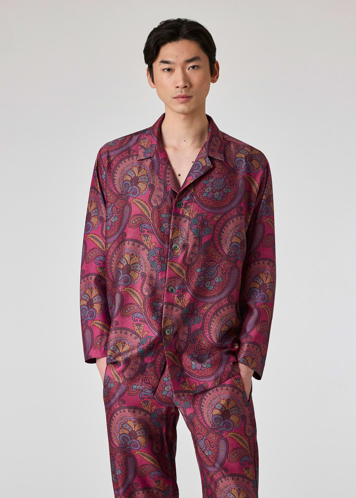Daniel Hanson For Paul Smith - Paisley Silk Pyjama Shirt