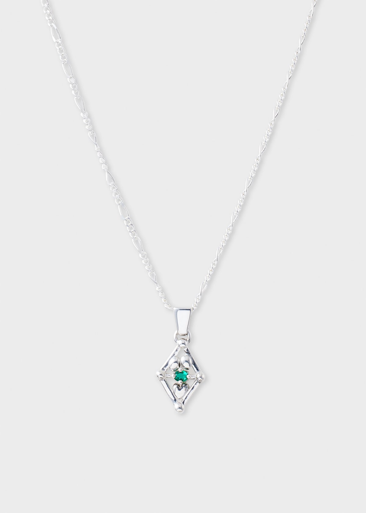 Alec Doherty For Paul Smith - Emerald Kite One Pendant Necklace